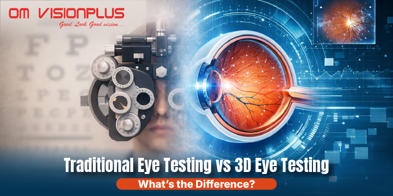Traditional Eye Testing vs 3D Eye Testing: What’s the Difference?
